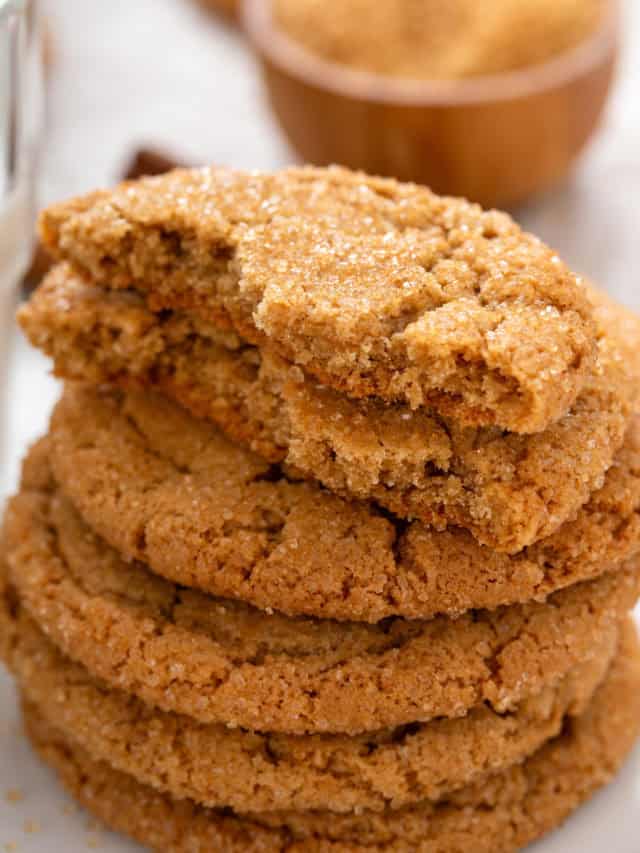 Chewy Brown Sugar Cookies