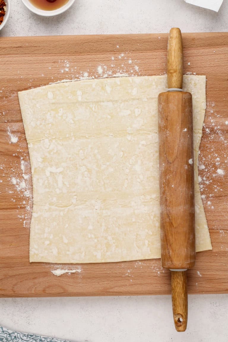 Rolling In Baking Baked Brie in Puff Pastry