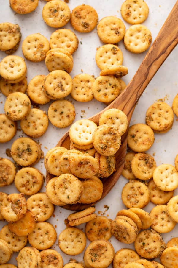 Mini Crackers Ranch Super Easy Ranch Crackers - My Baking Addiction