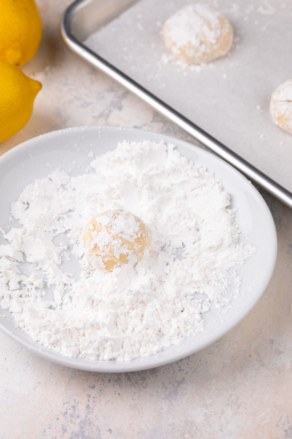 Easy Lemon Crinkle Cookies My Baking Addiction