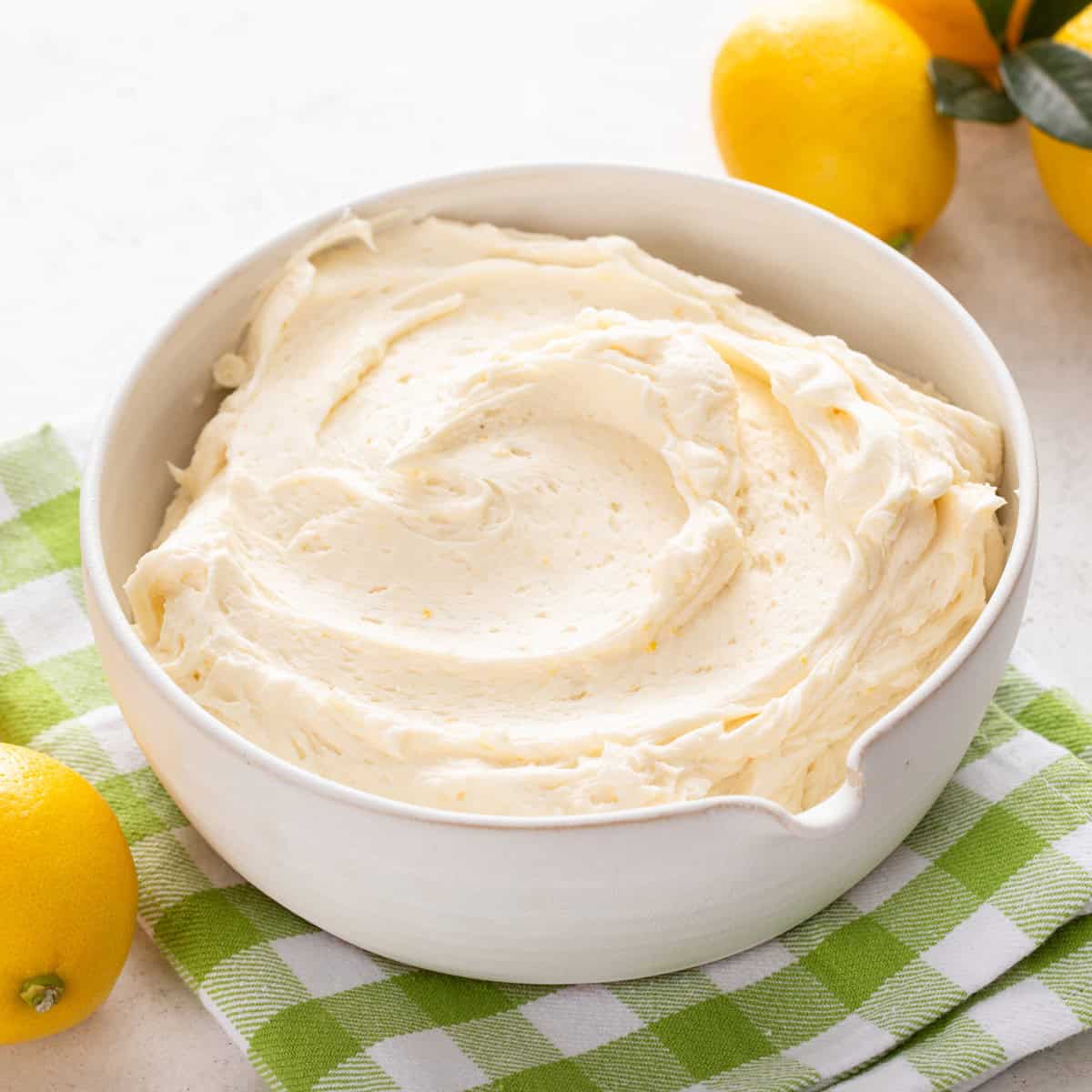 Lemon Buttercream Frosting