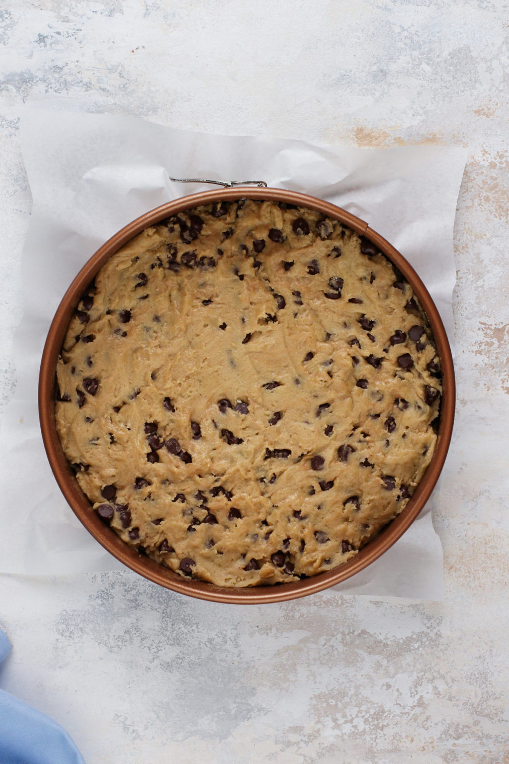 Chocolate chip cookie cake my baking addiction