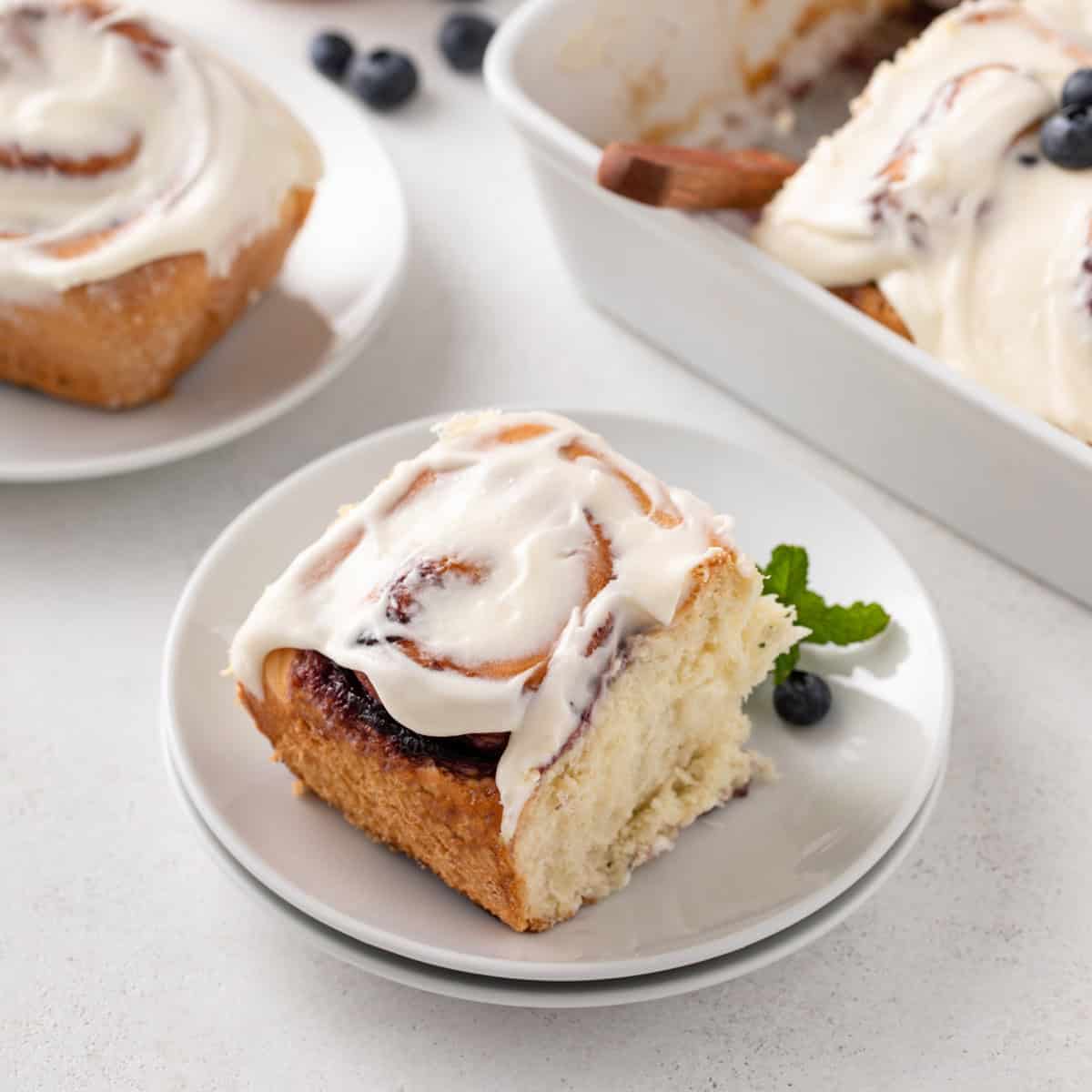 Blueberry Sweet Rolls