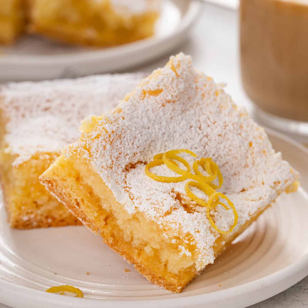 Lemon Gooey Butter Cake