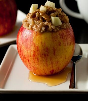 Apple Steel-Cut Oatmeal