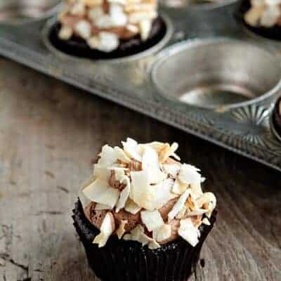 Coconut-Mocha Cupcakes