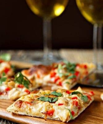 Spicy Chicken and Pepper Jack Pizza