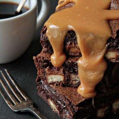 Twix Brownies